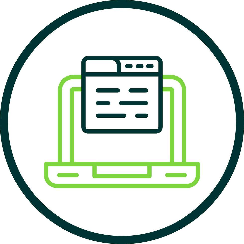 Website  Vector Icon Design