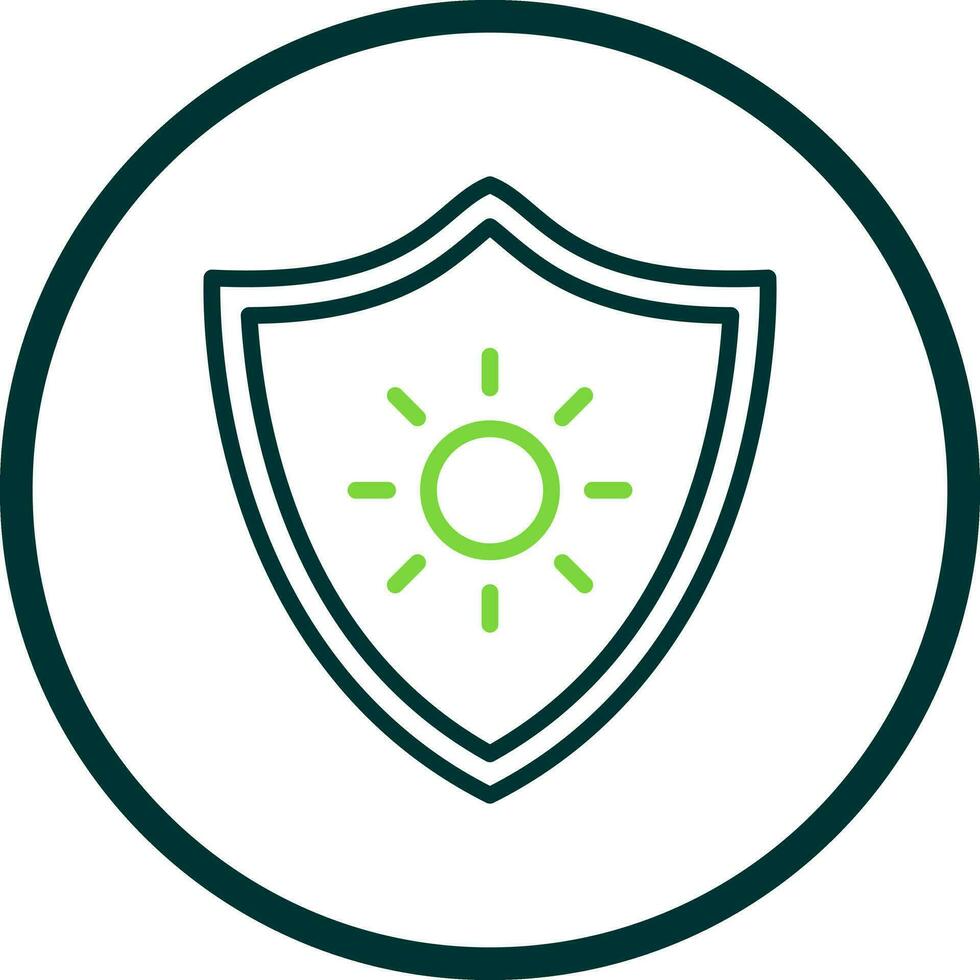 Sun Protection  Vector Icon Design