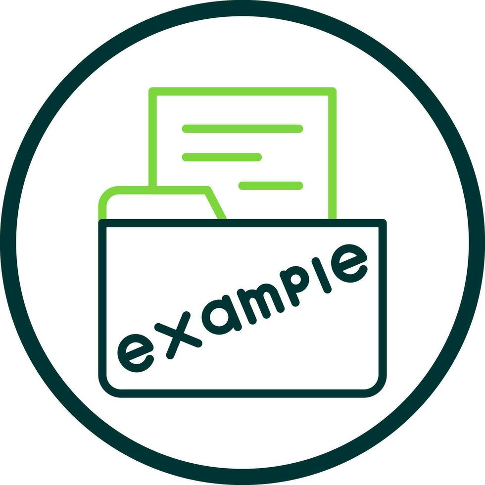 Example  Vector Icon Design