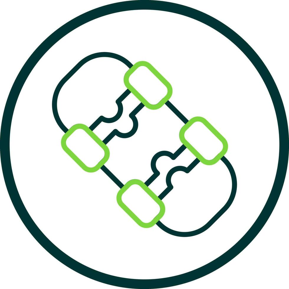 Skateboard  Vector Icon Design