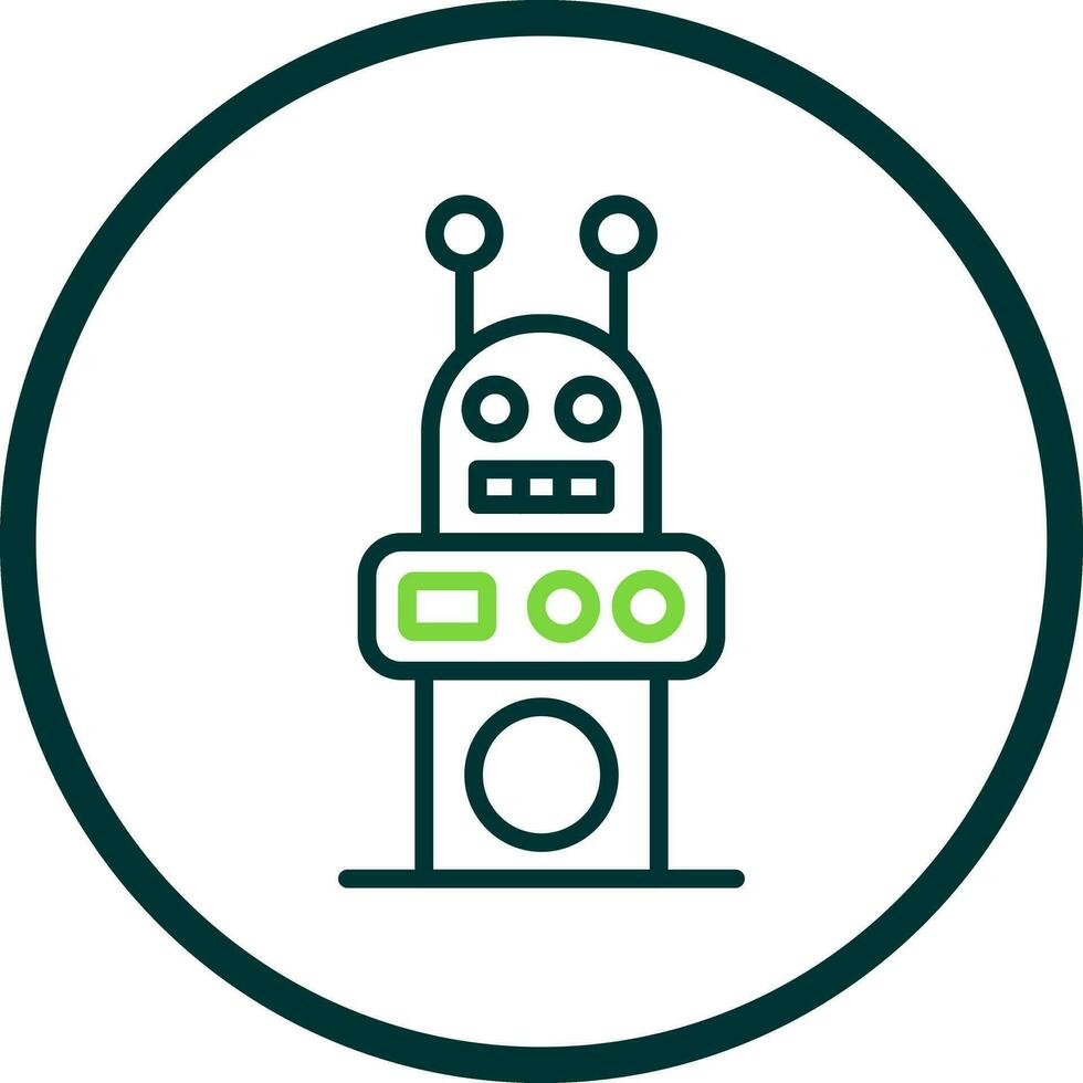 Robot  Vector Icon Design