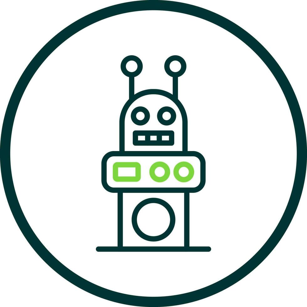 Robot  Vector Icon Design