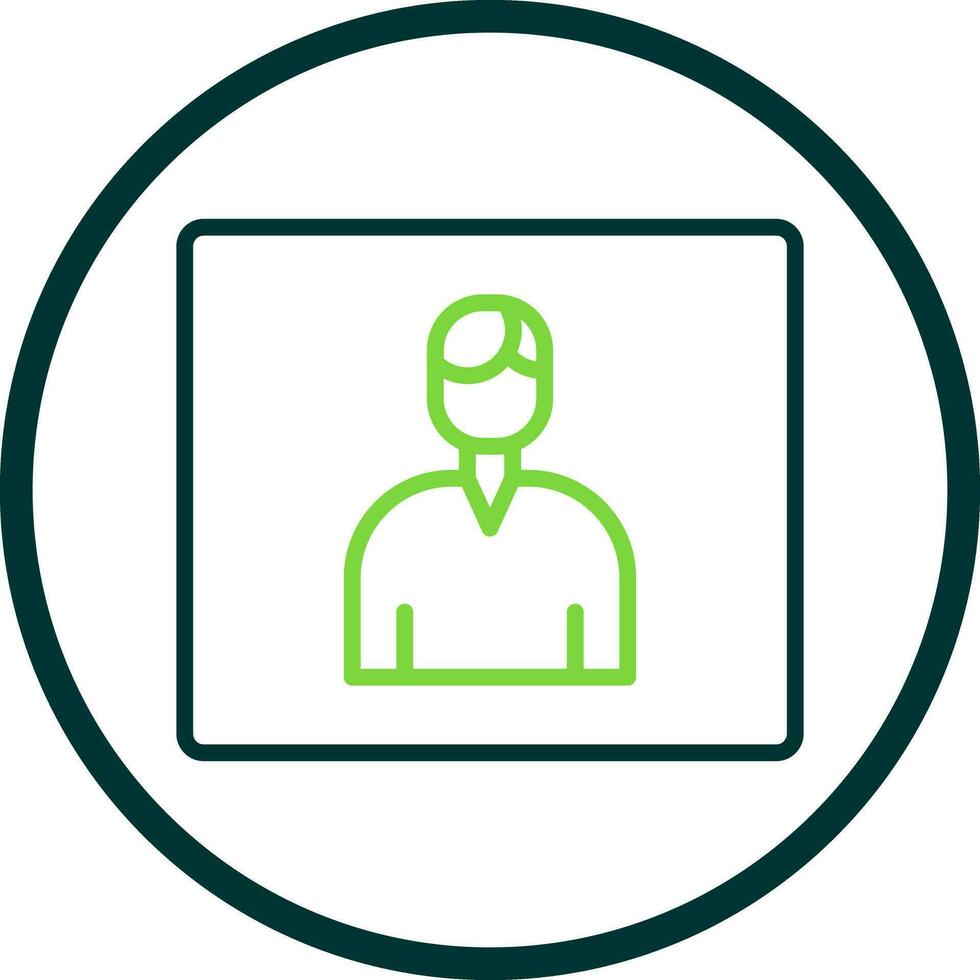 User Profile  Vector Icon Design