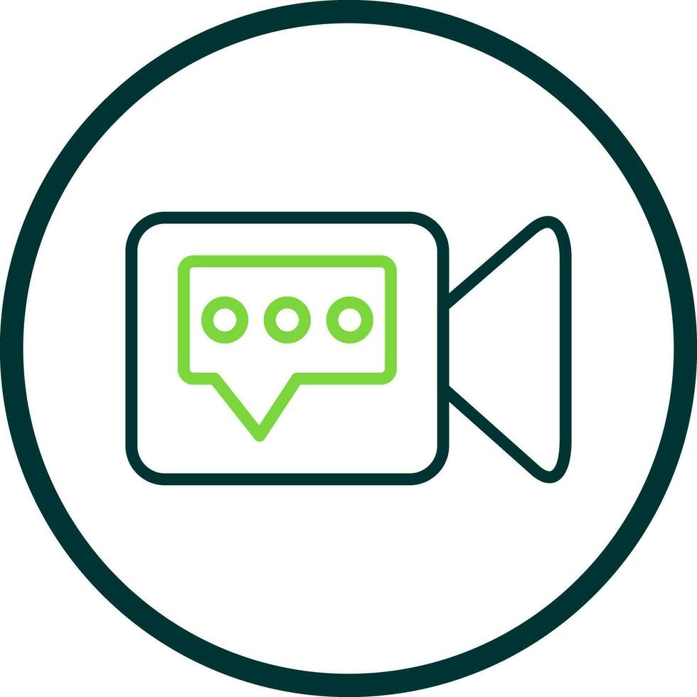 Video Call  Vector Icon Design