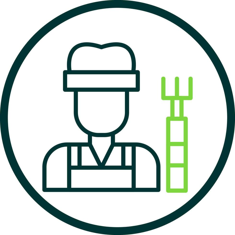 Farmer  Vector Icon Design
