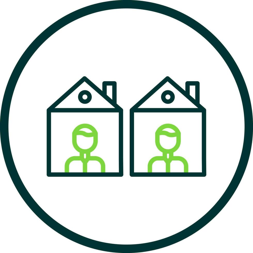 Isolation Vector Icon Design