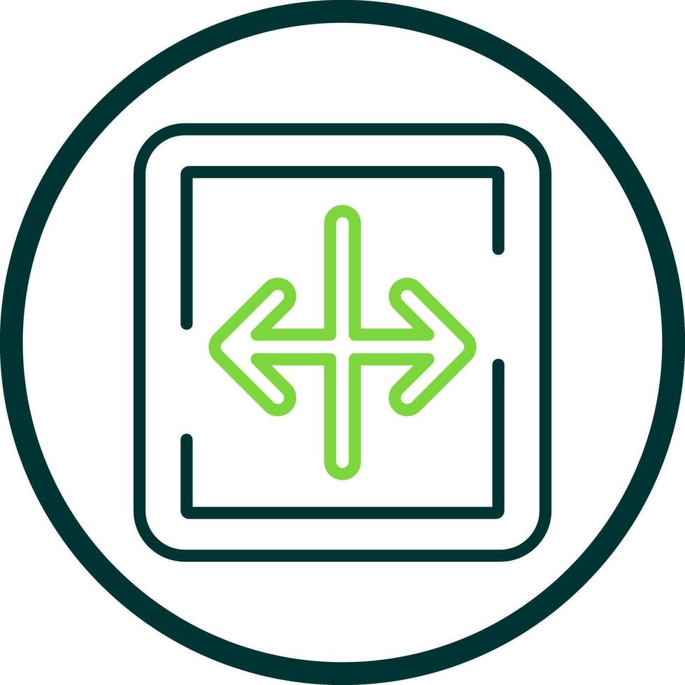 Resize Vector Icon Design