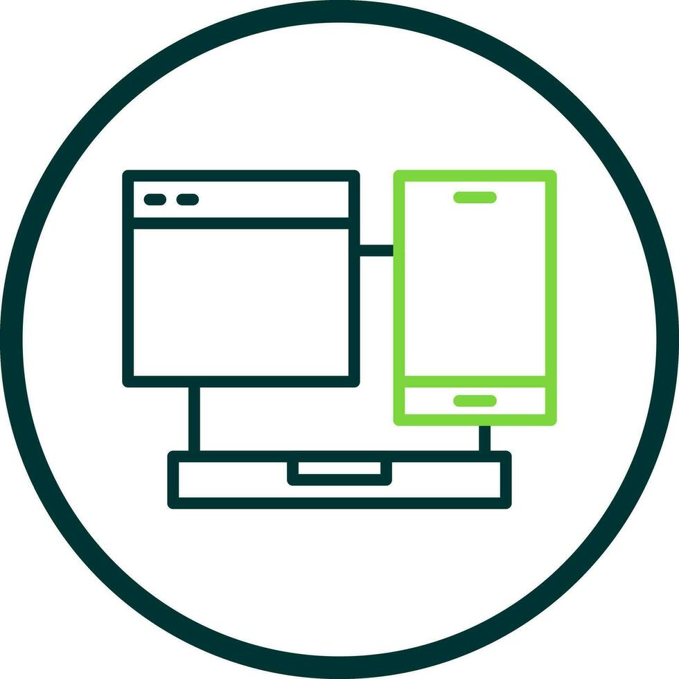 Responsive design Vector Icon Design