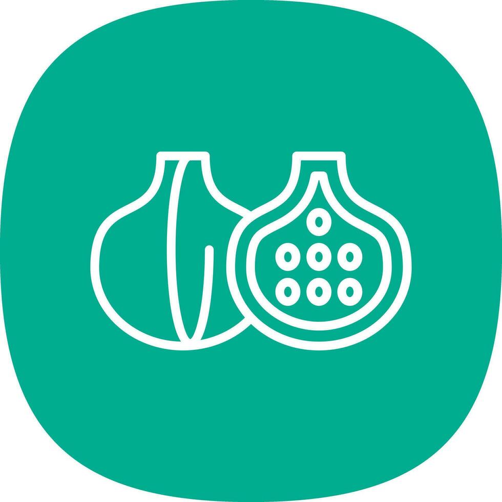Fig Vector Icon Design