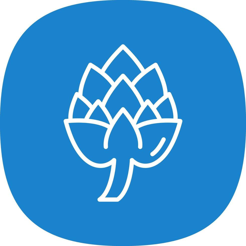 Artichoke Vector Icon Design