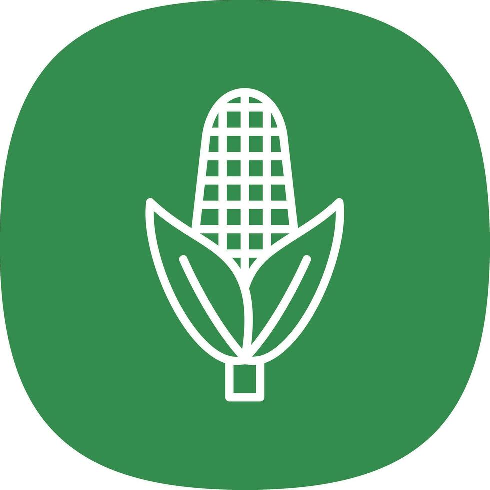 Corn Vector Icon Design