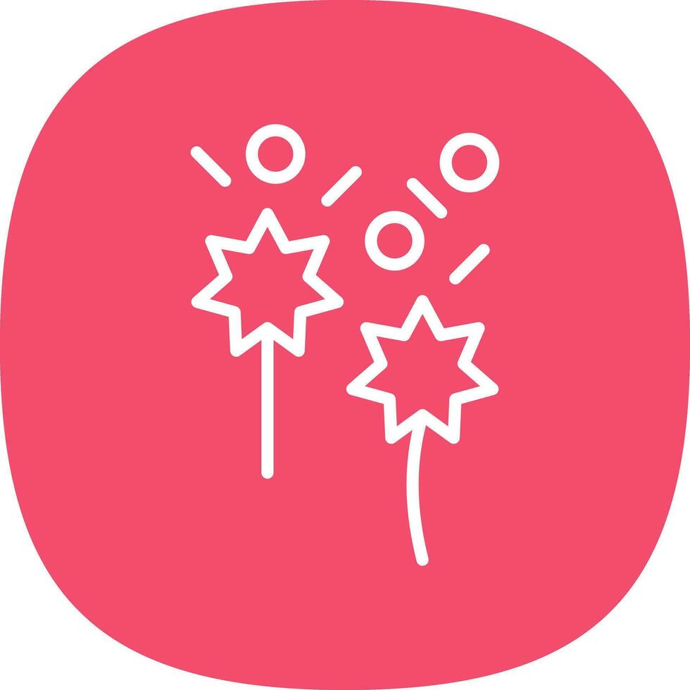 Firework  Vector Icon Design
