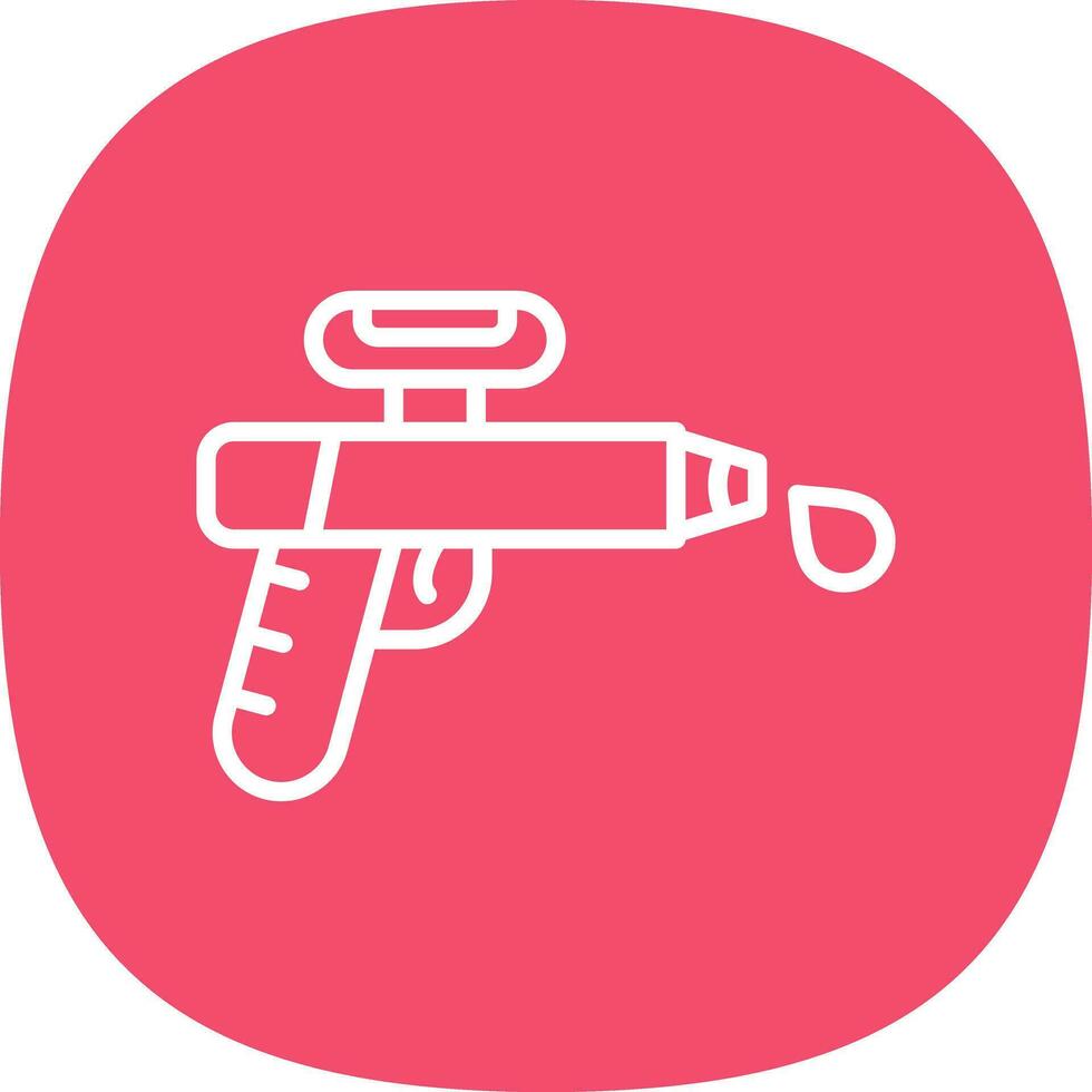 Water Gun  Vector Icon Design