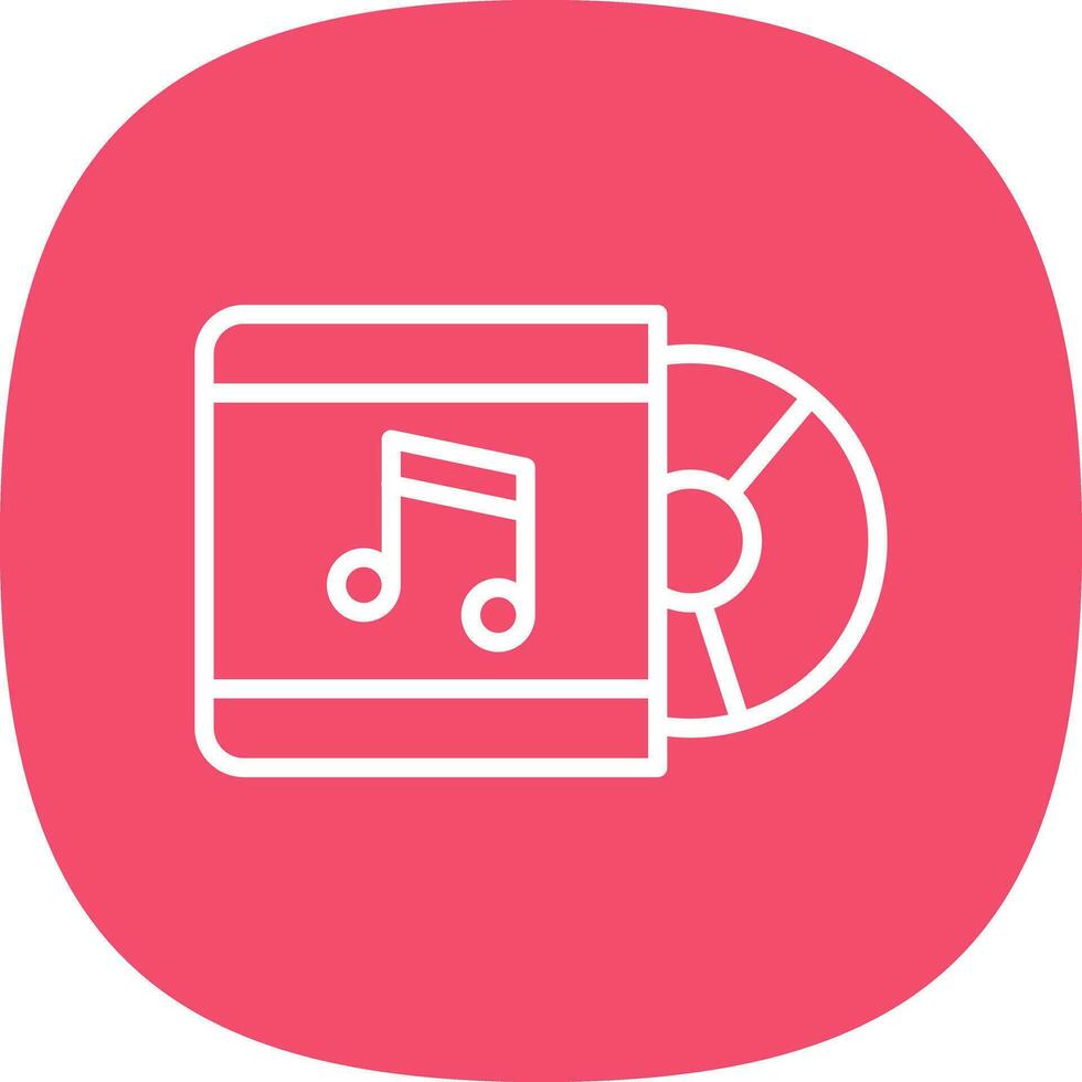 Cd Player  Vector Icon Design