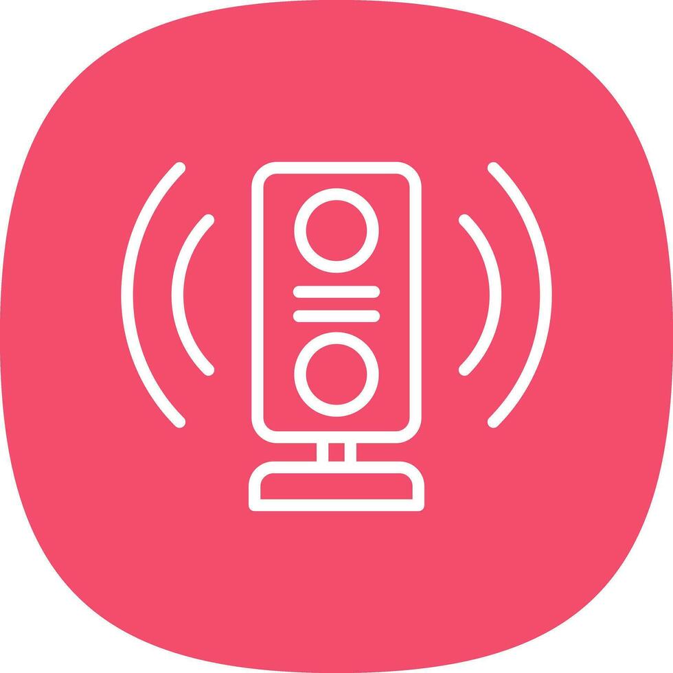 Speaker  Vector Icon Design