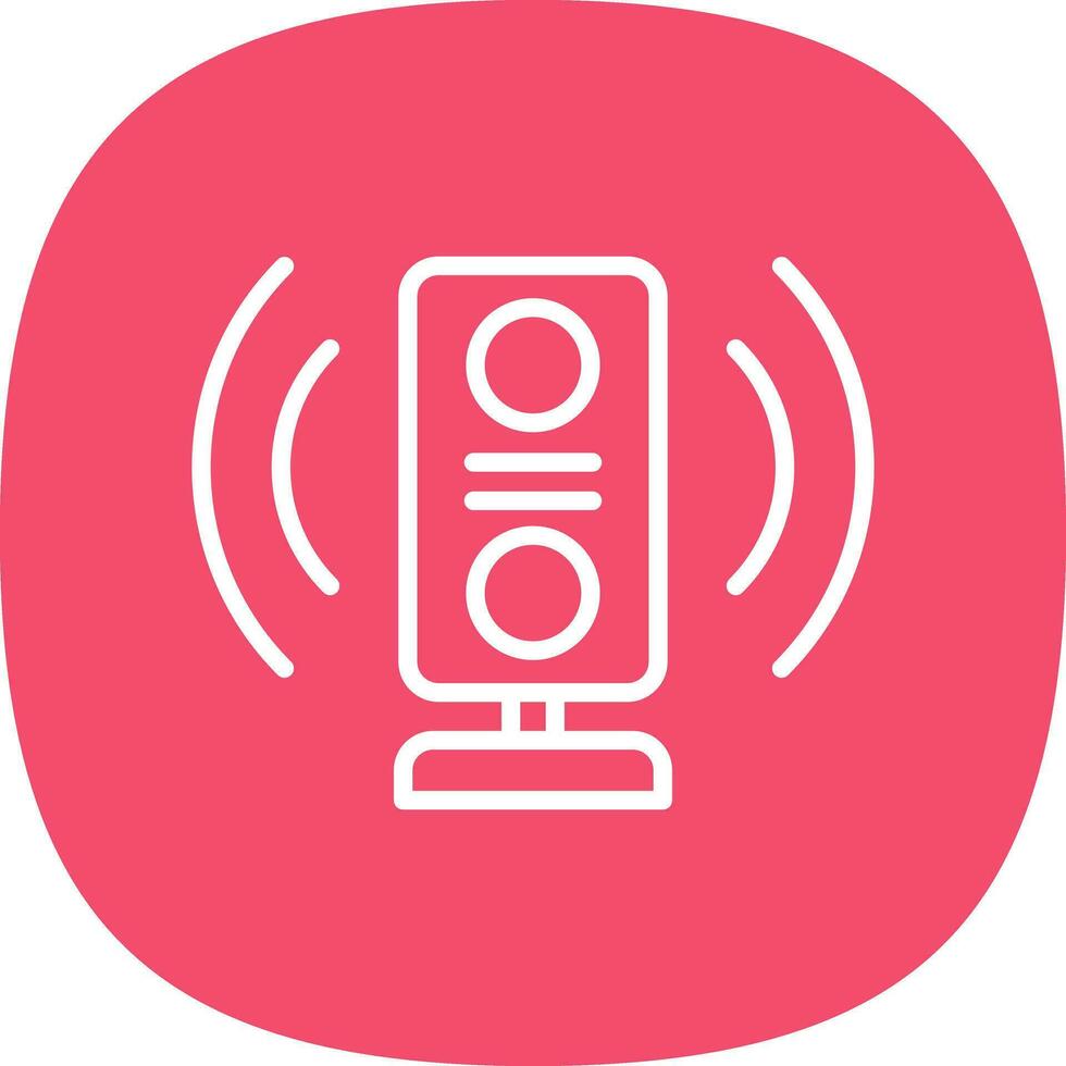 Speaker  Vector Icon Design