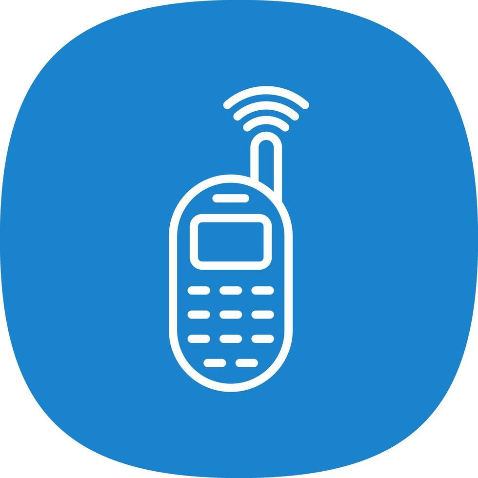 Walkie Talkie  Vector Icon Design