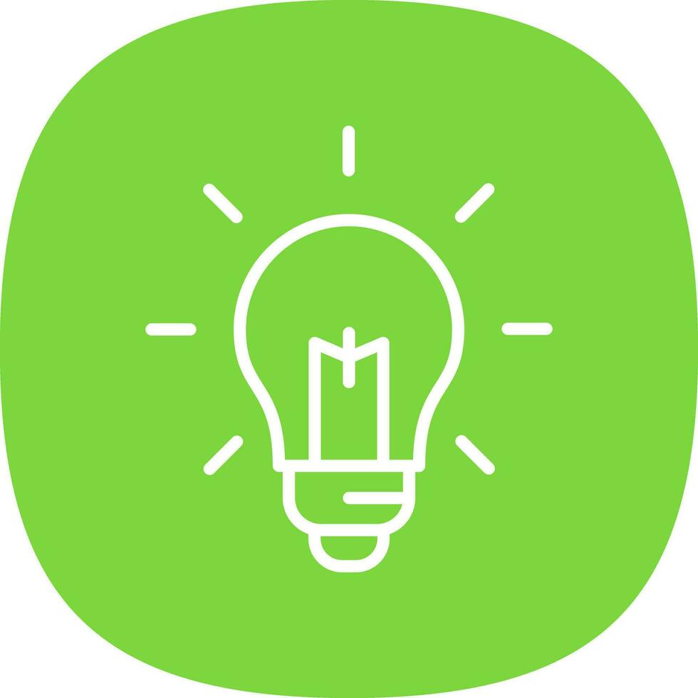 Led Bulb  Vector Icon Design