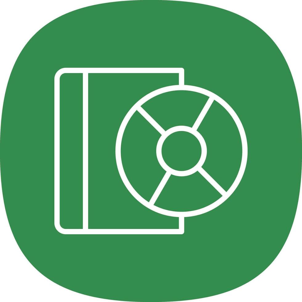 Compact Disk  Vector Icon Design
