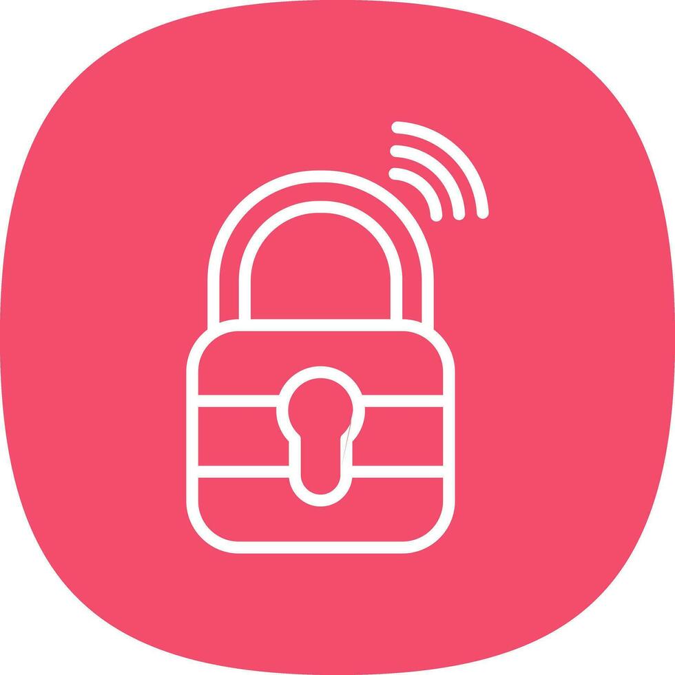 Smart Lock  Vector Icon Design