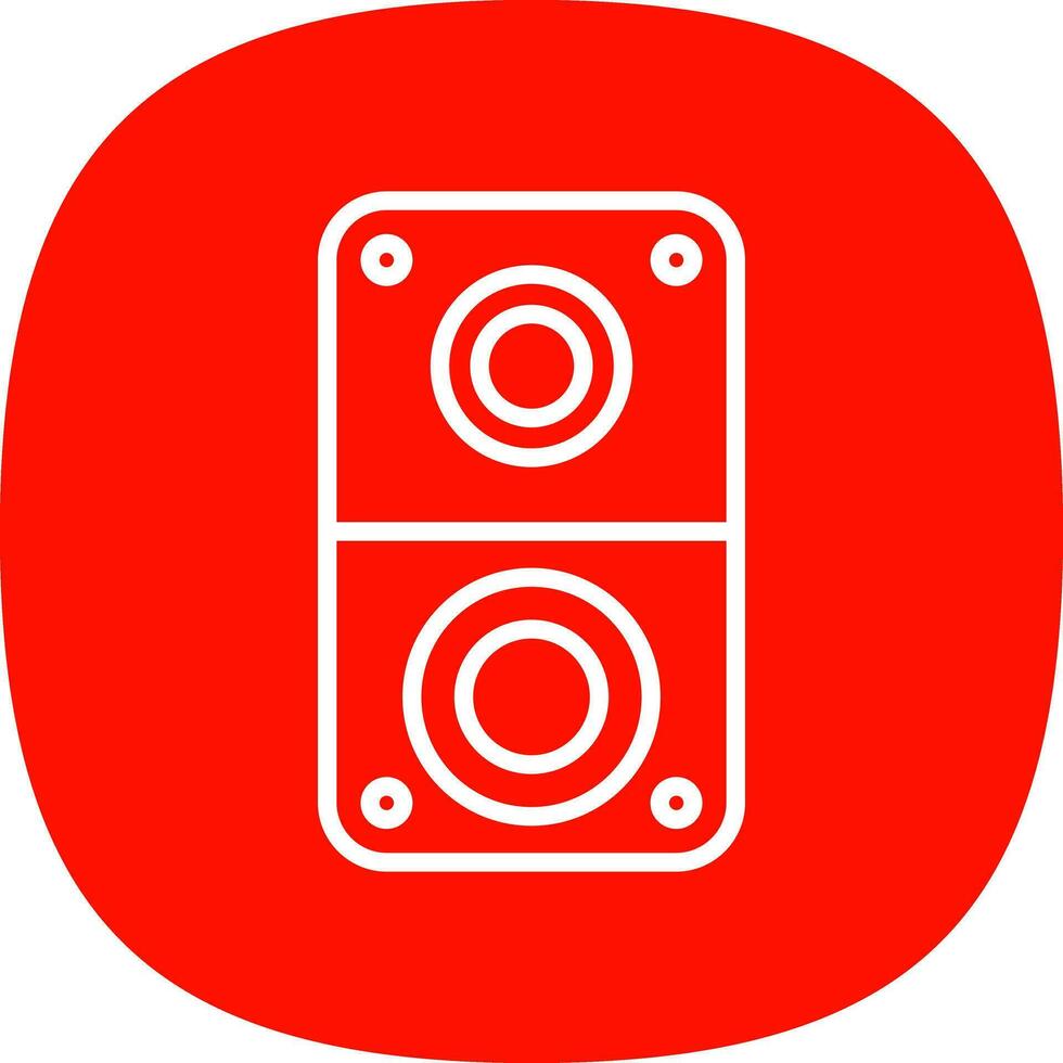 Speaker  Vector Icon Design