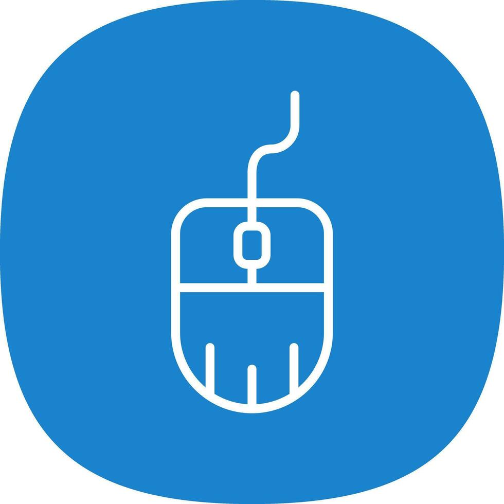 Computer Mouse  Vector Icon Design