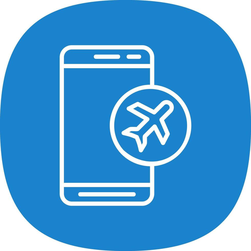 Airplane Mode  Vector Icon Design