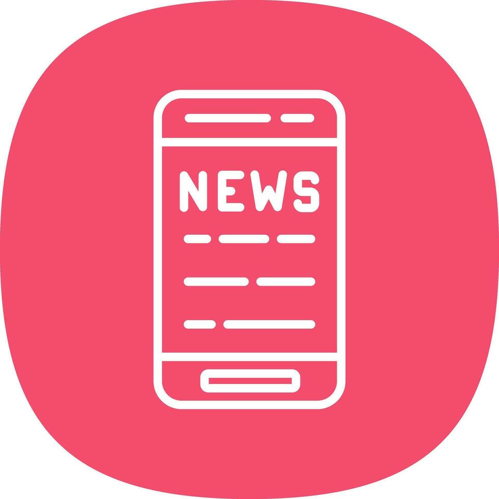 News  Vector Icon Design