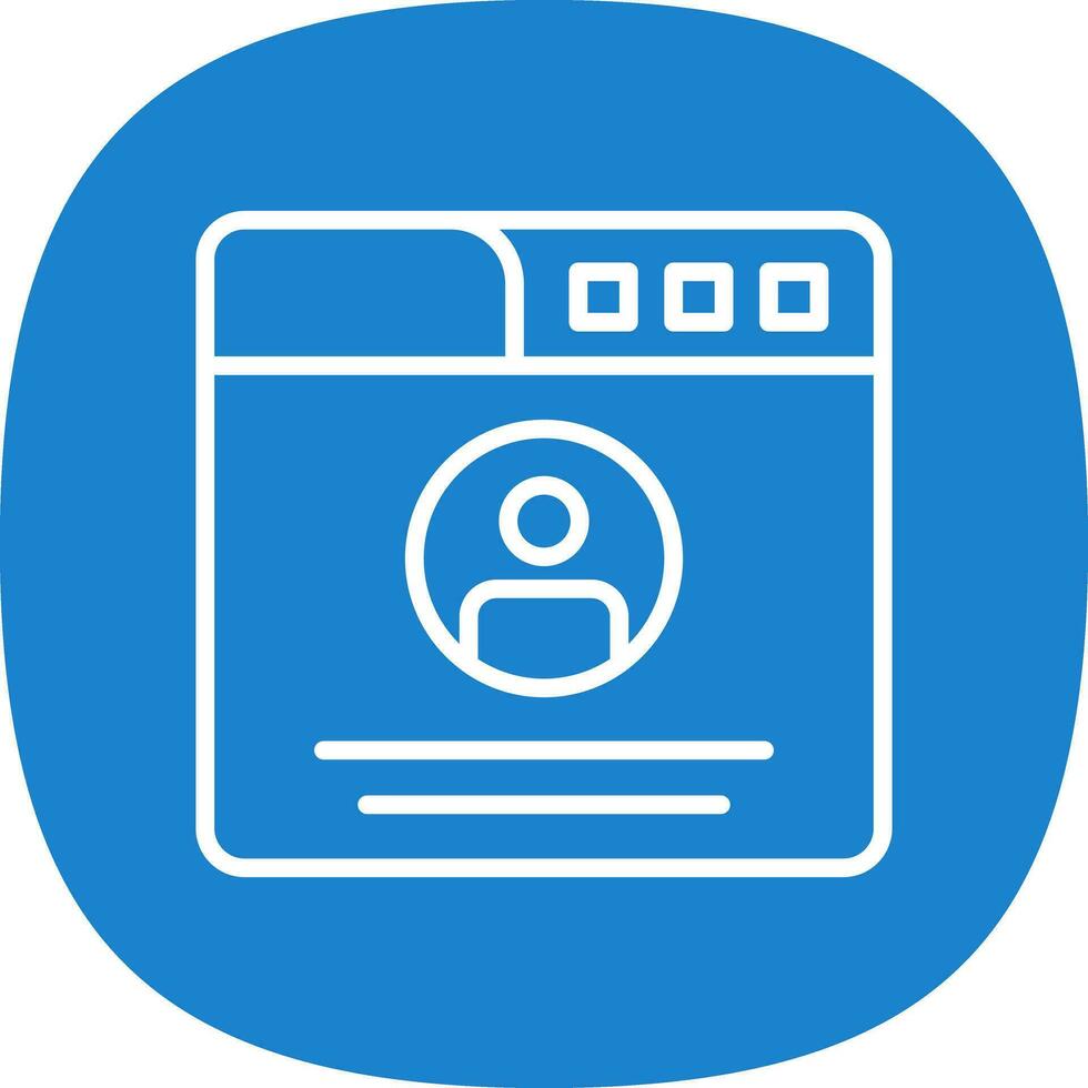 Profile  Vector Icon Design