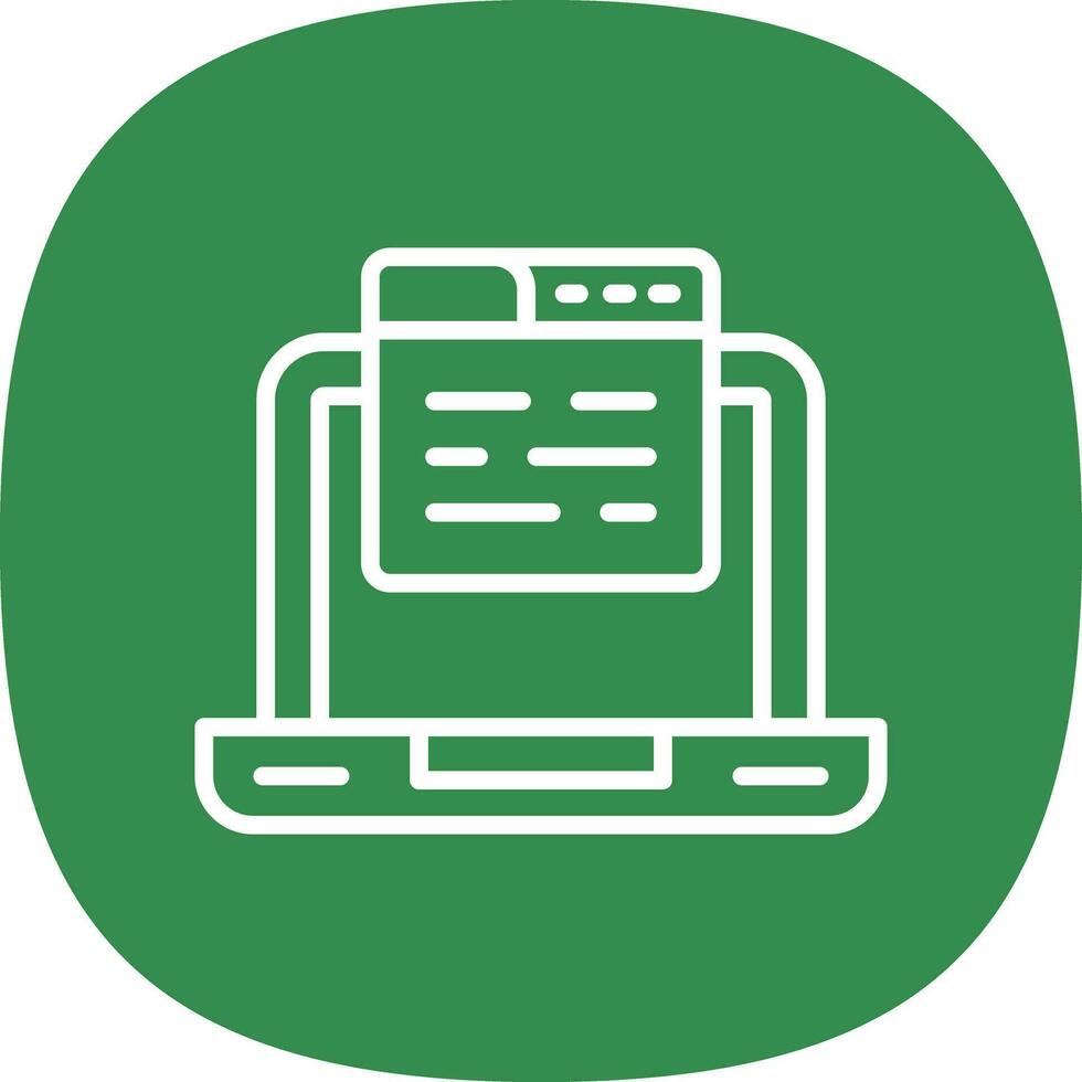 Website  Vector Icon Design