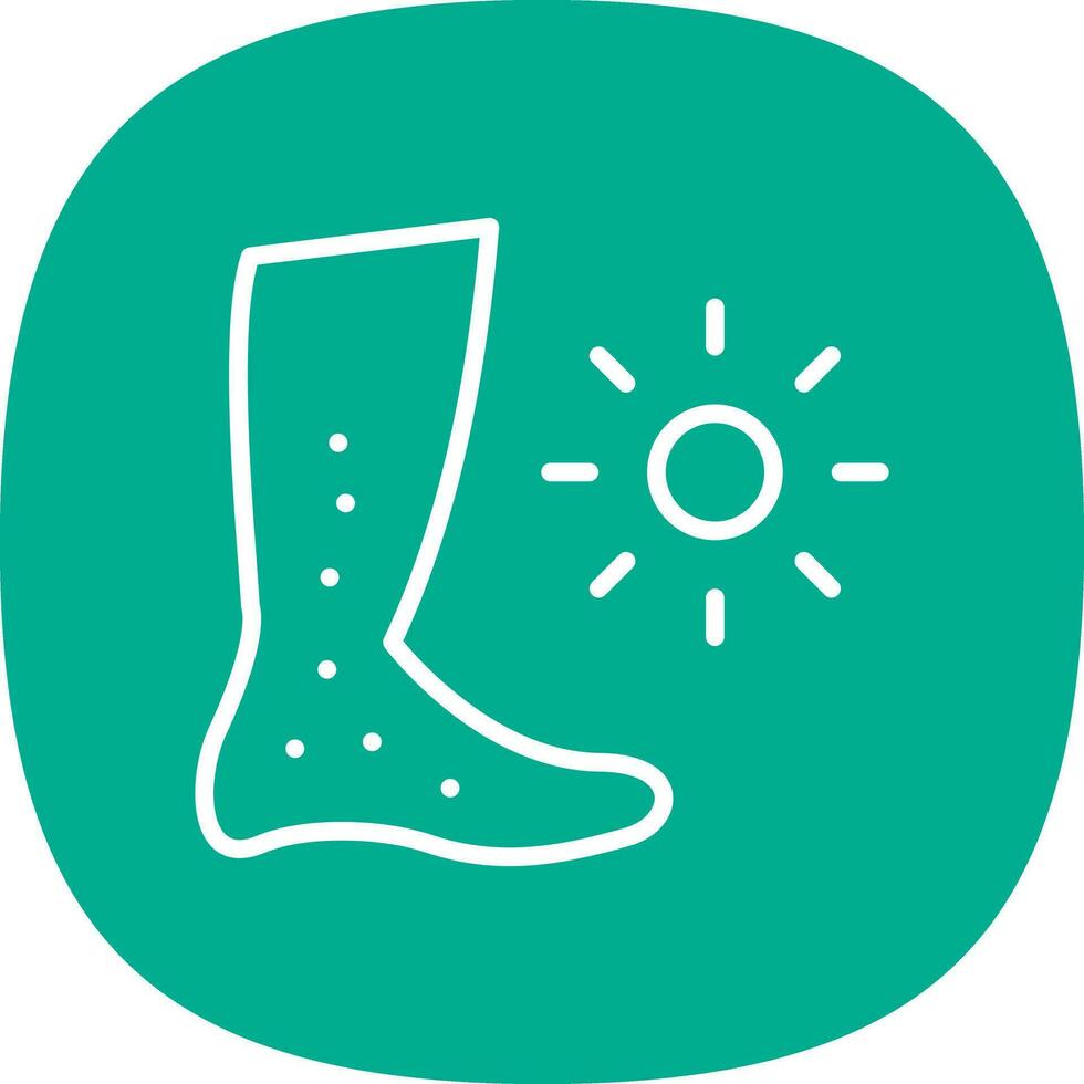 Skin Cancer  Vector Icon Design