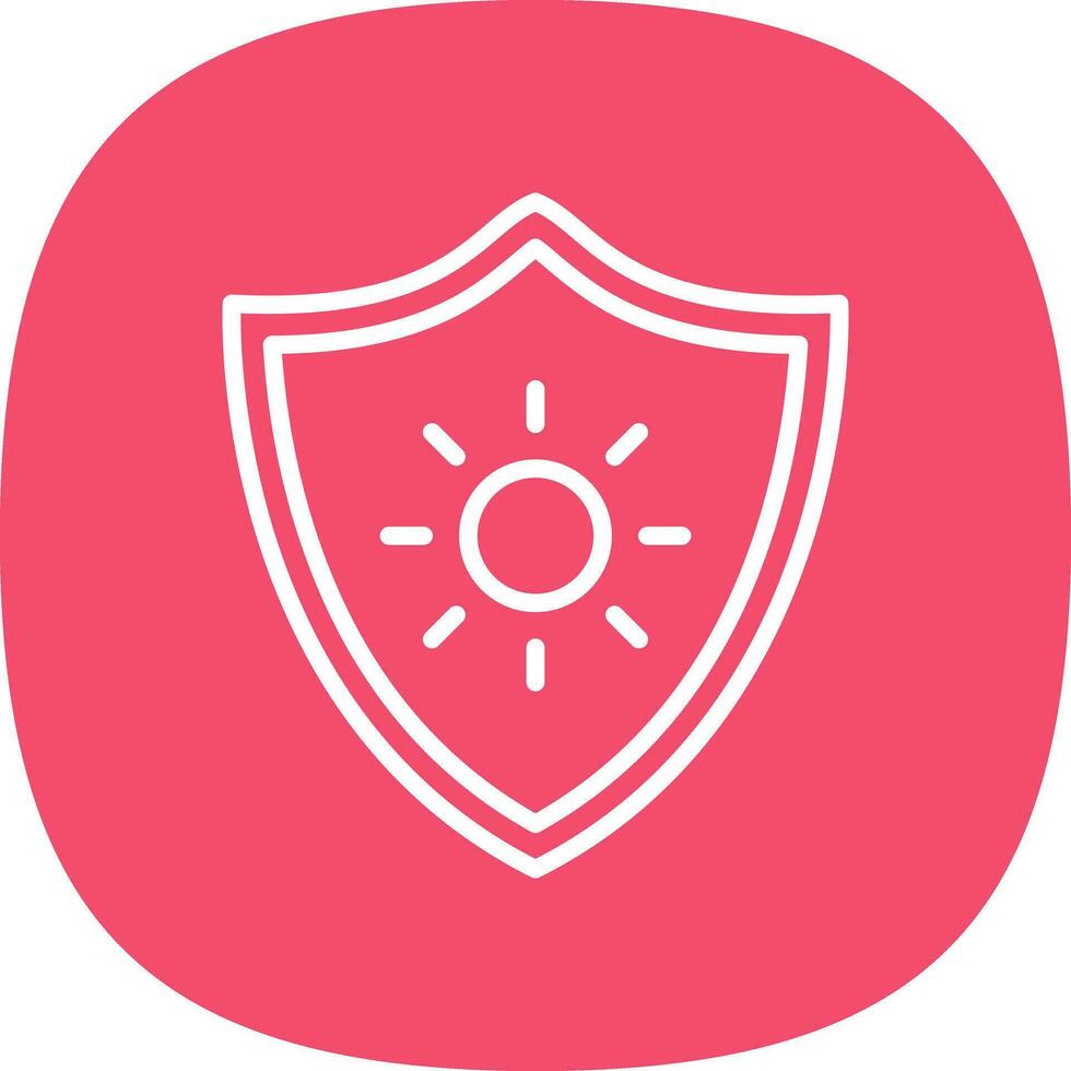 Sun Protection  Vector Icon Design