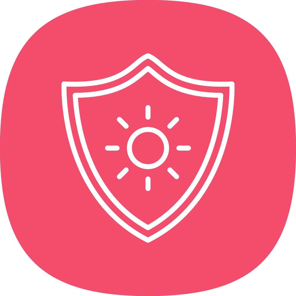 Sun Protection  Vector Icon Design