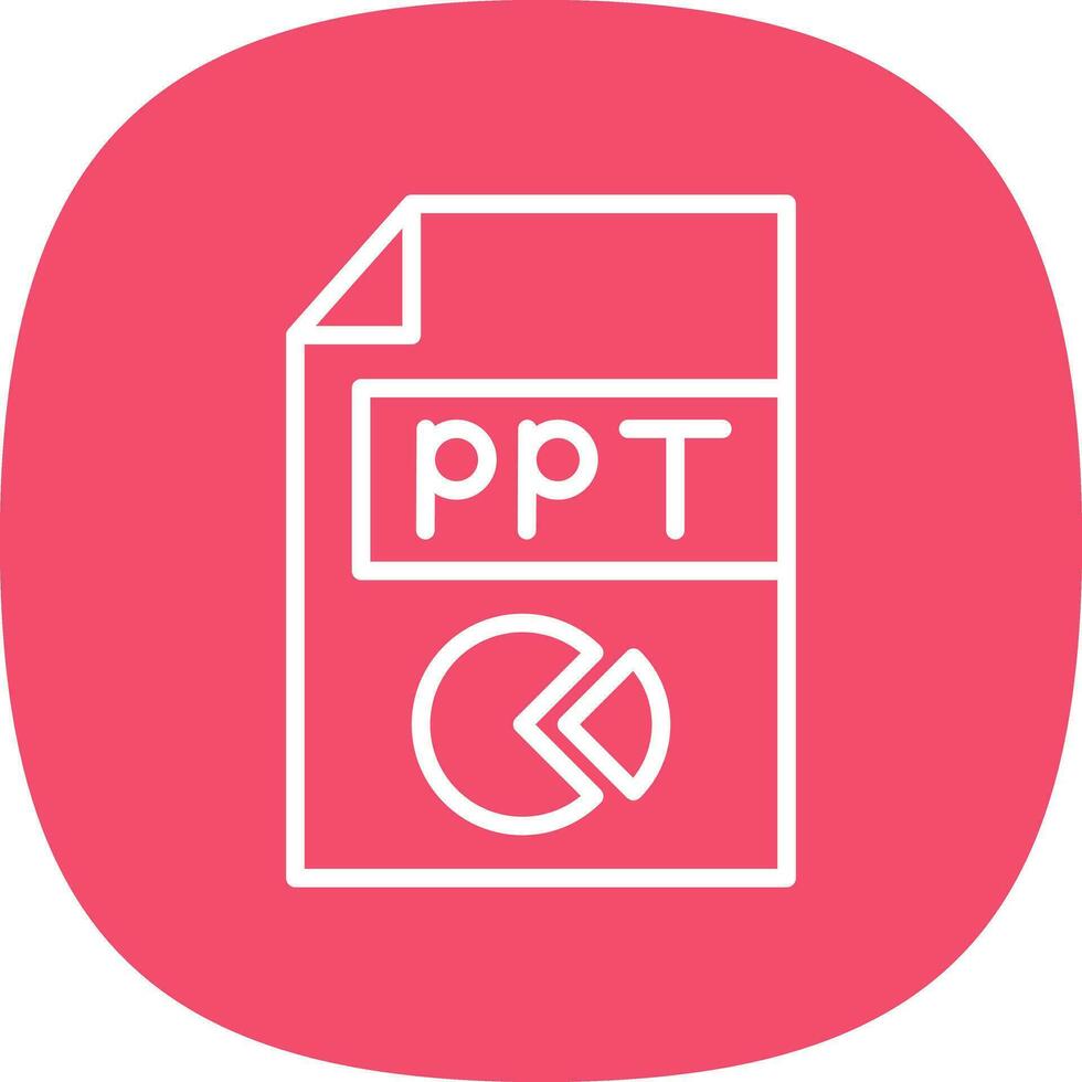 ppt vector icono diseño