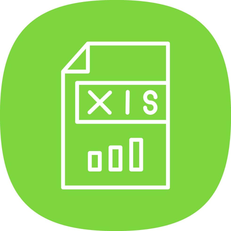 Xls  Vector Icon Design