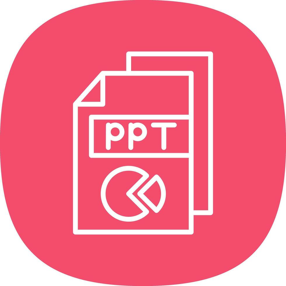 ppt vector icono diseño