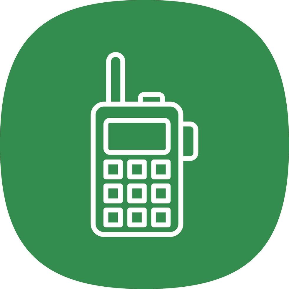 Walkie Talkie  Vector Icon Design