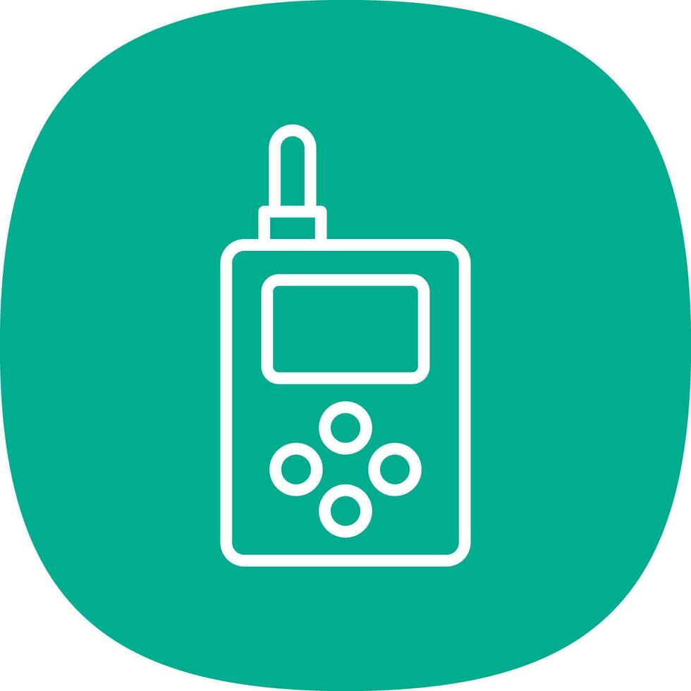 Walkie Talkie  Vector Icon Design