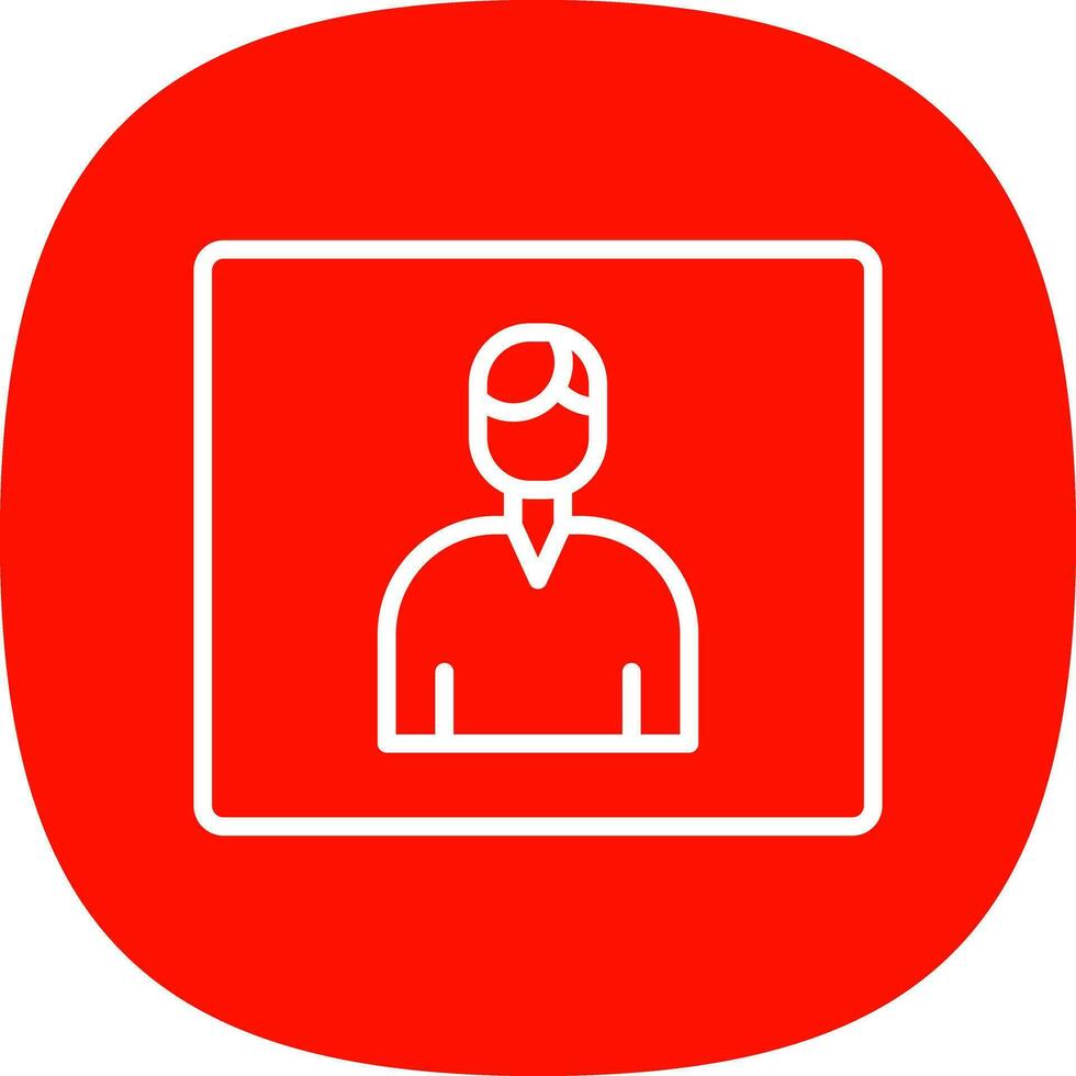 User Profile  Vector Icon Design