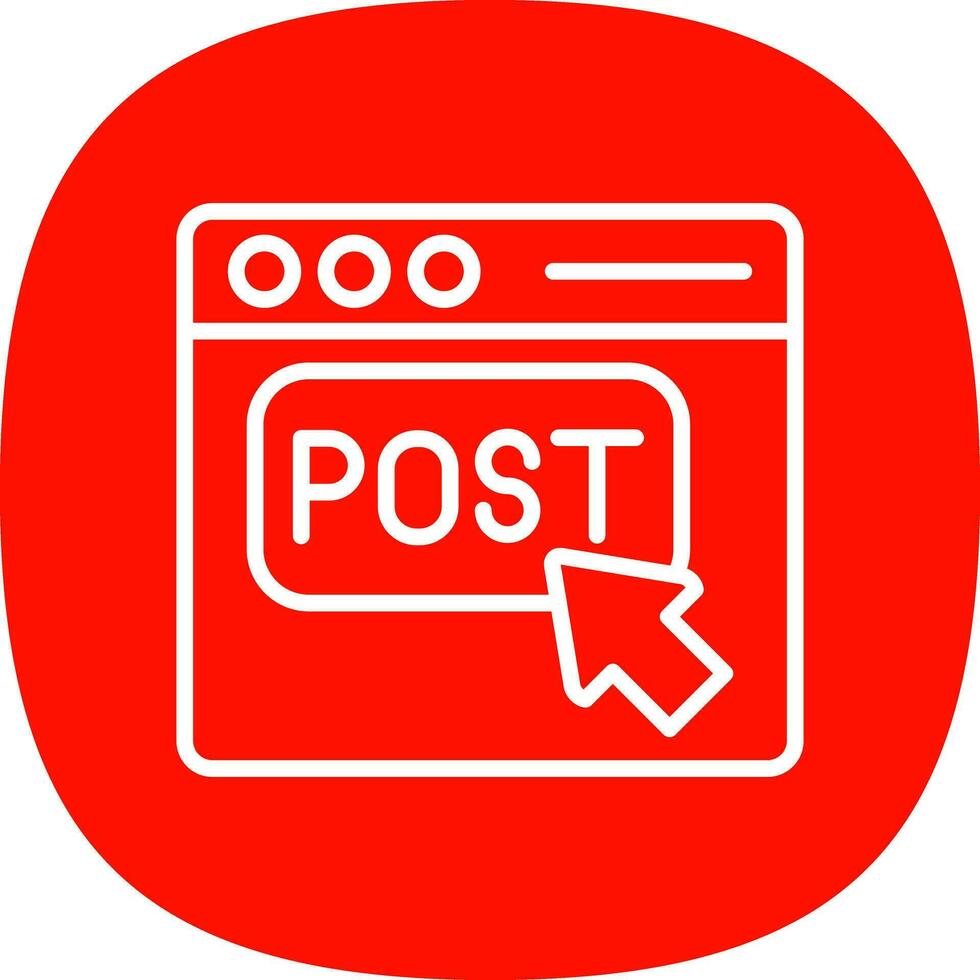 Post  Vector Icon Design