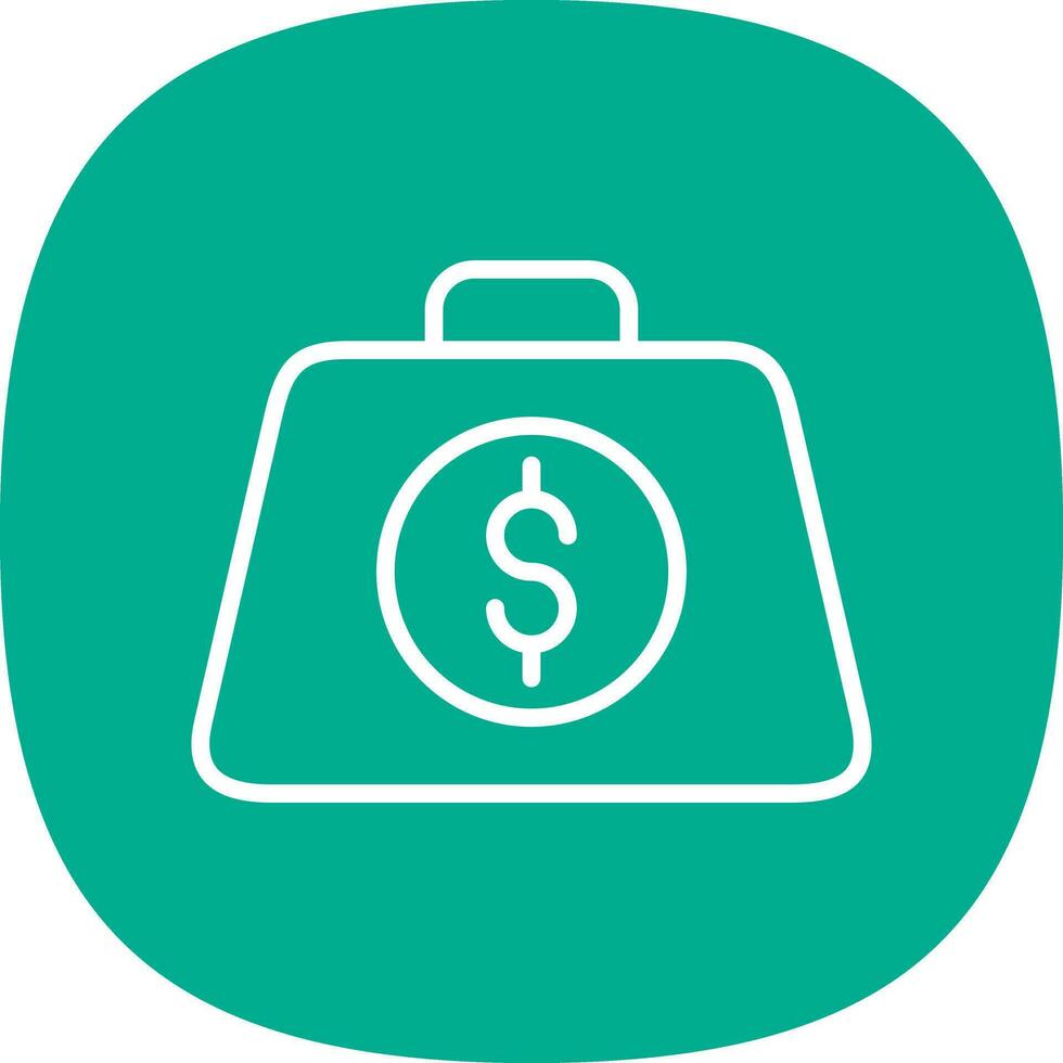 Weight Vector Icon Design