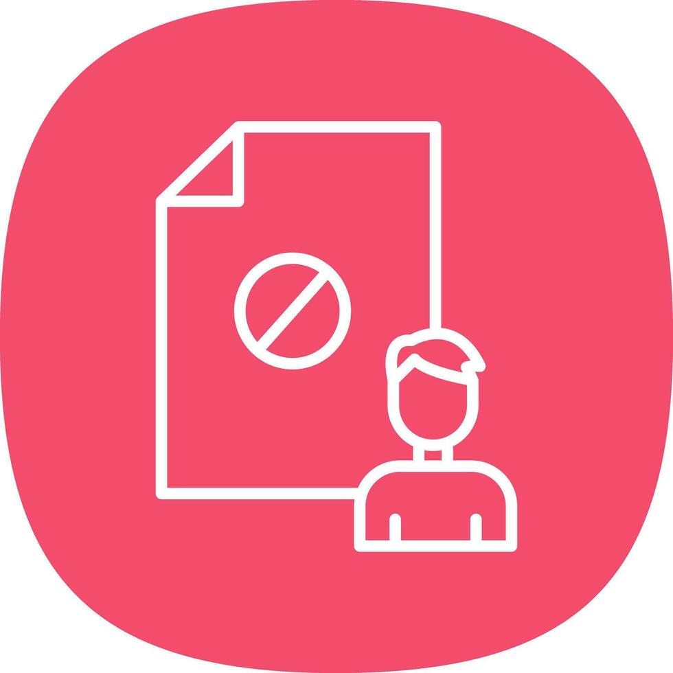 Termination Vector Icon Design