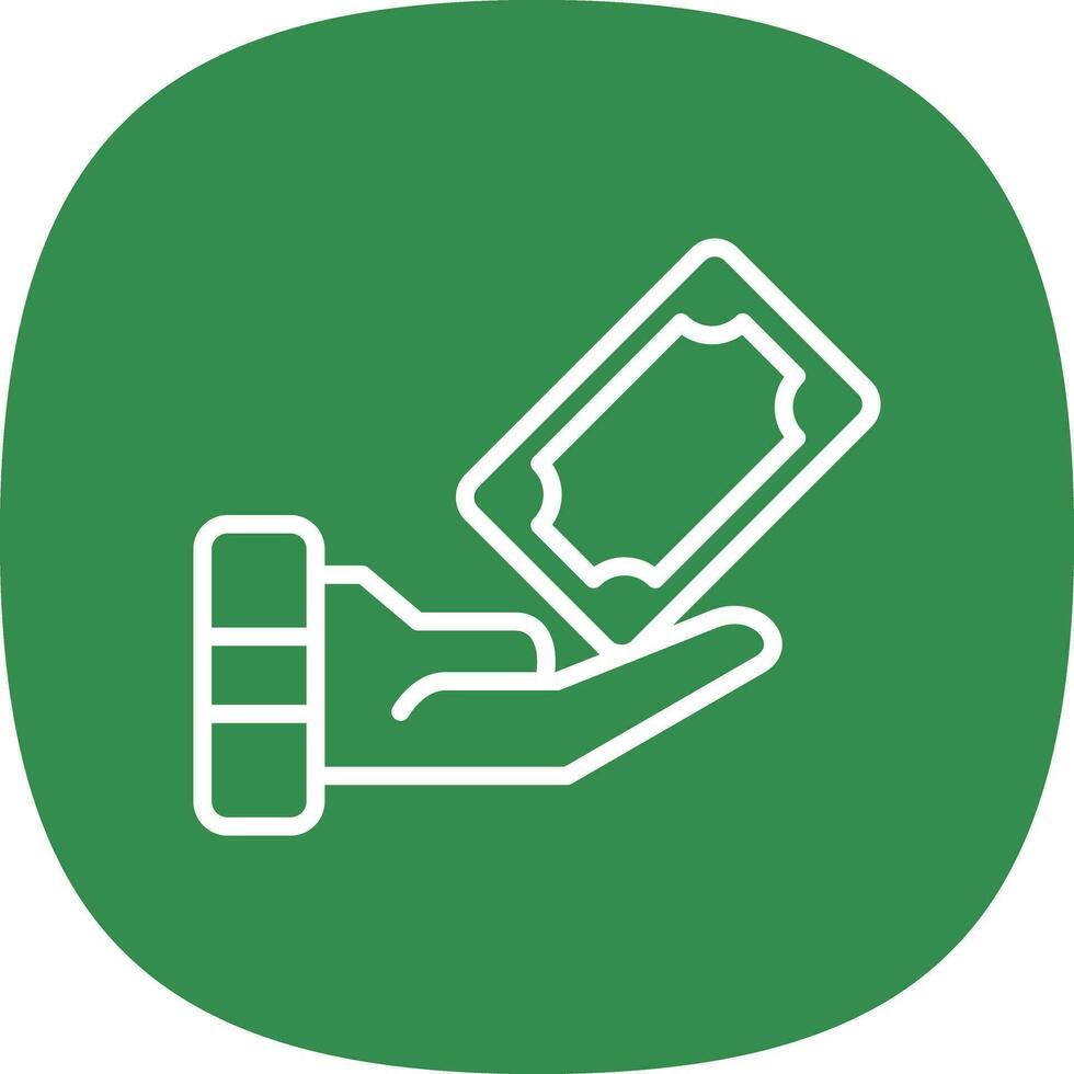Pledge Vector Icon Design