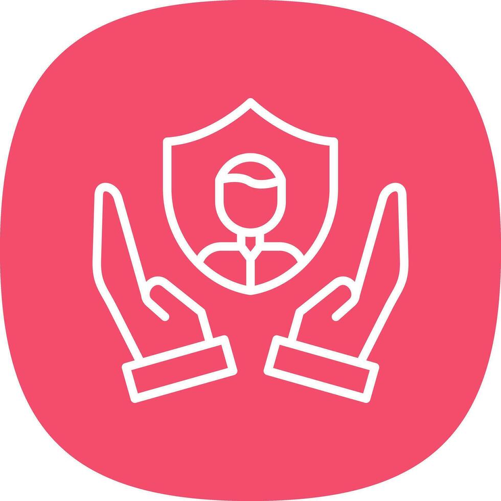 Personal Security Vector Icon Design