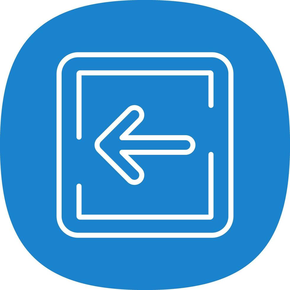 Left Arrow Vector Icon Design