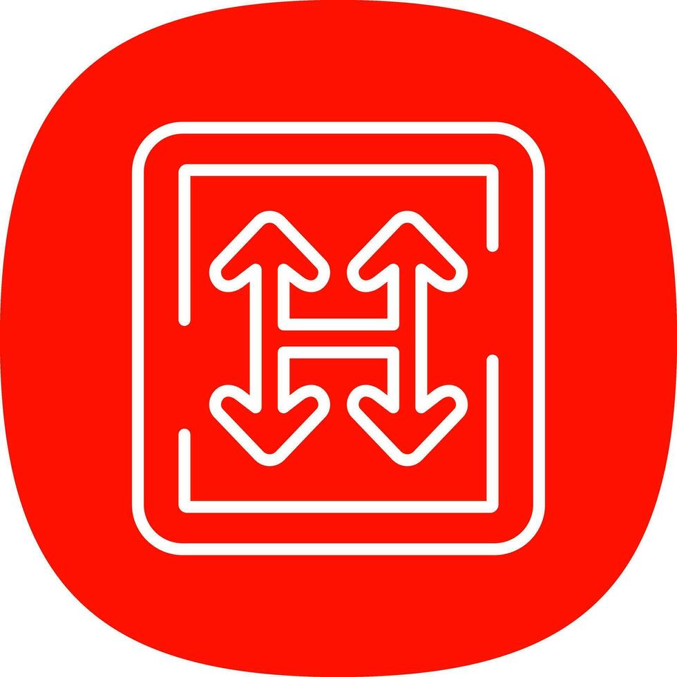 Junction Vector Icon Design