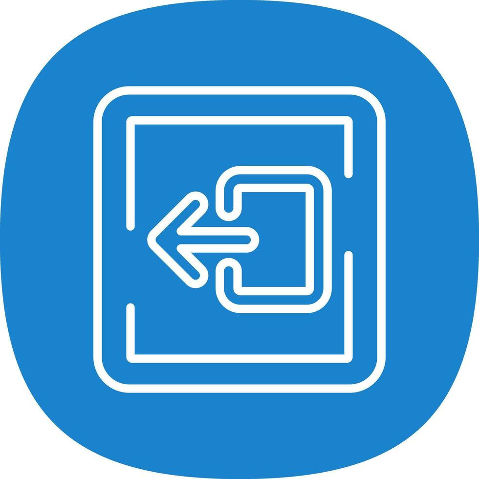 Logout Vector Icon Design