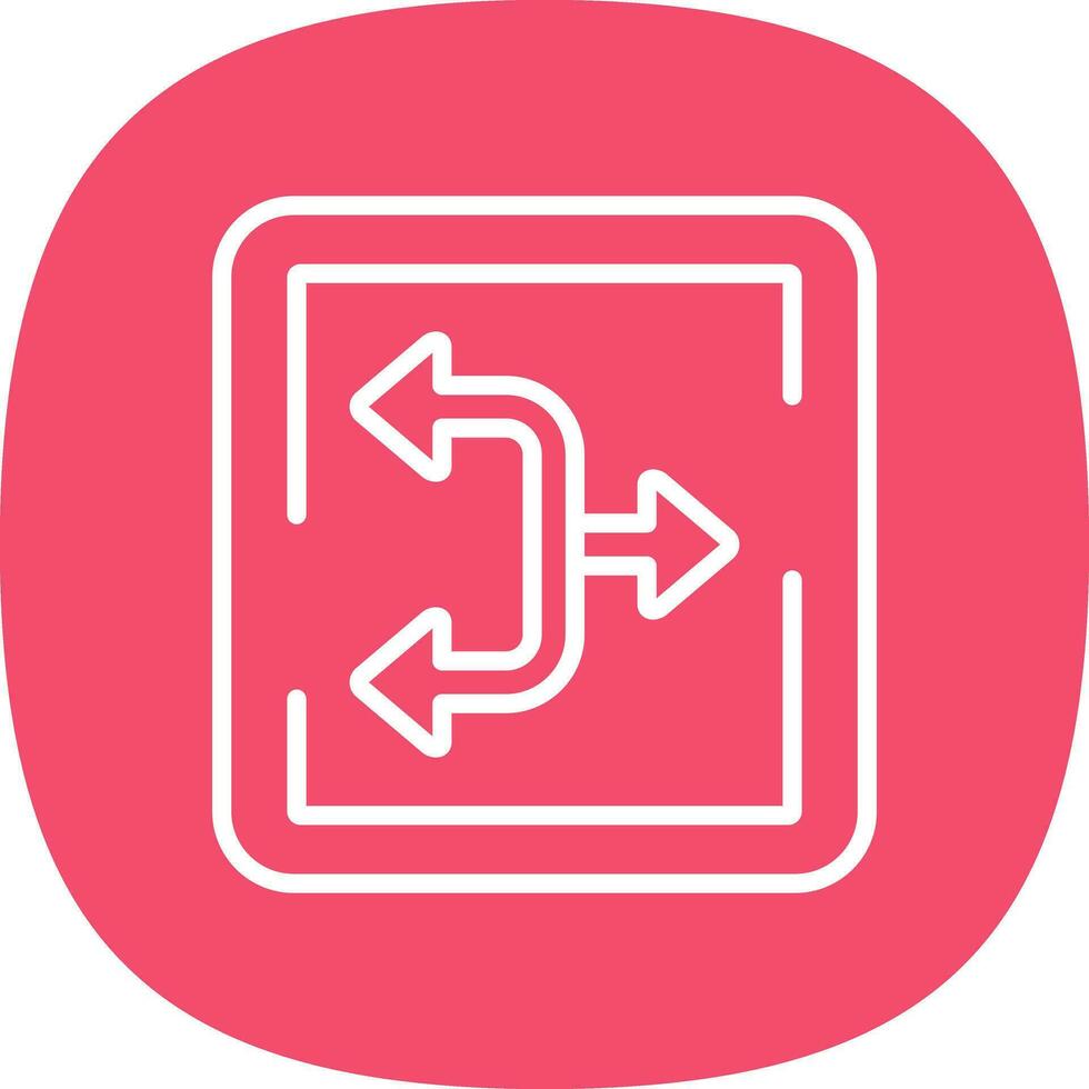 Three Arrows Vector Icon Design