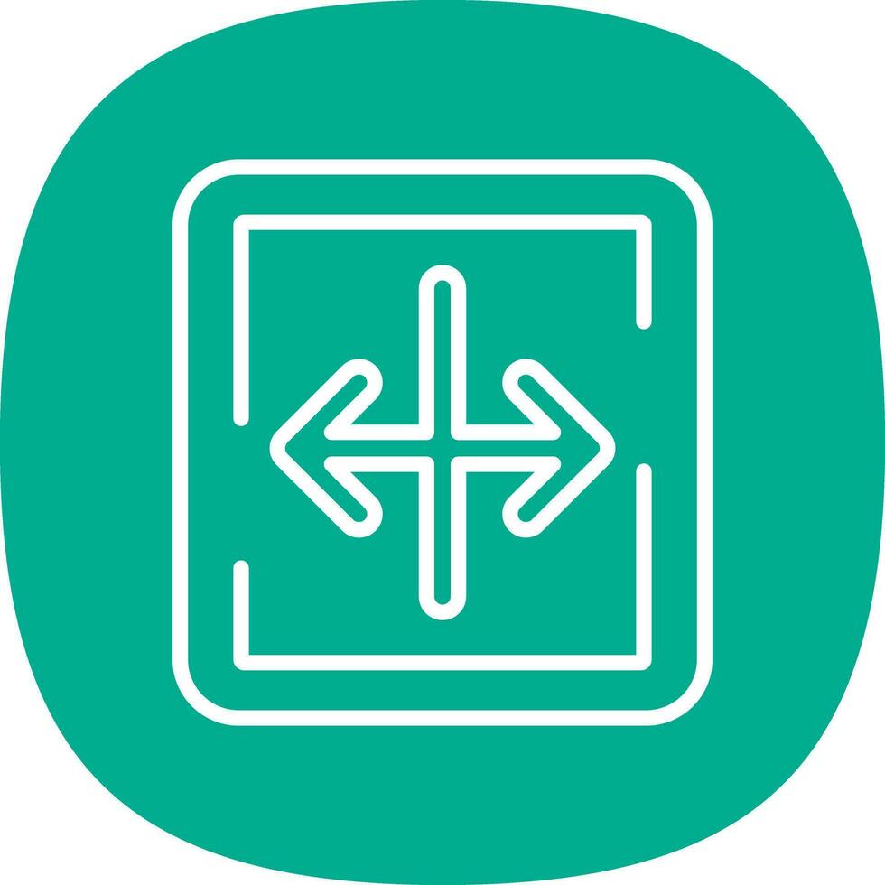 Resize Vector Icon Design