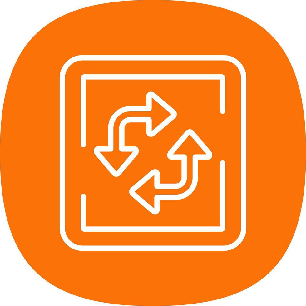 Loop Vector Icon Design